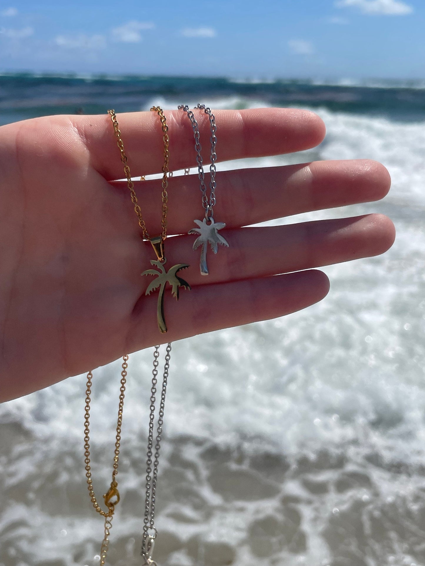 Palm Tree Necklace