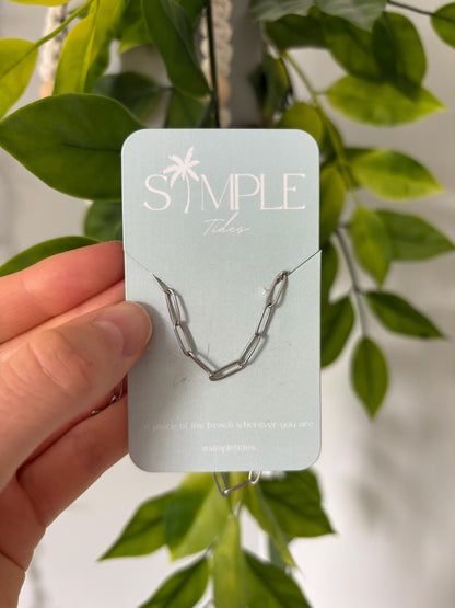 Paperclip Chain Necklace