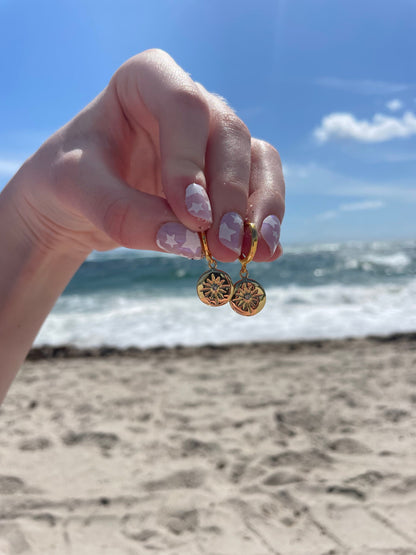 Compass Earrings