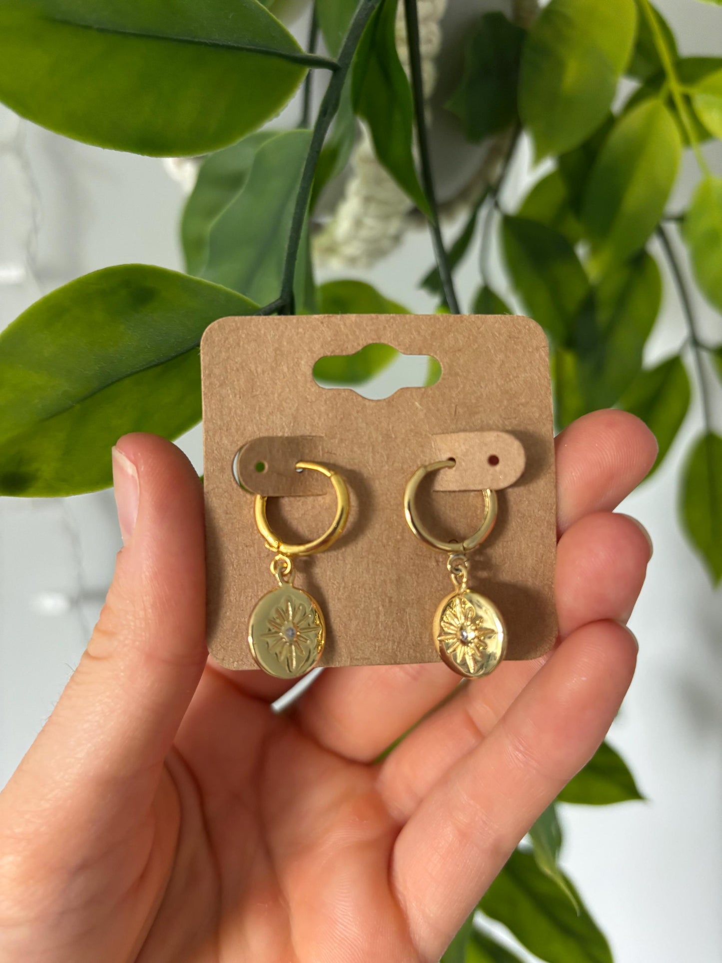 Compass Earrings