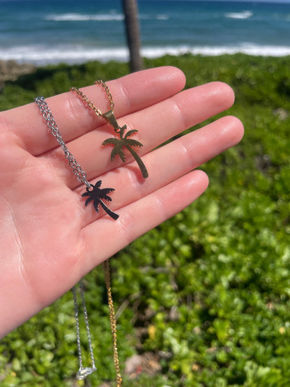 Palm Tree Necklace