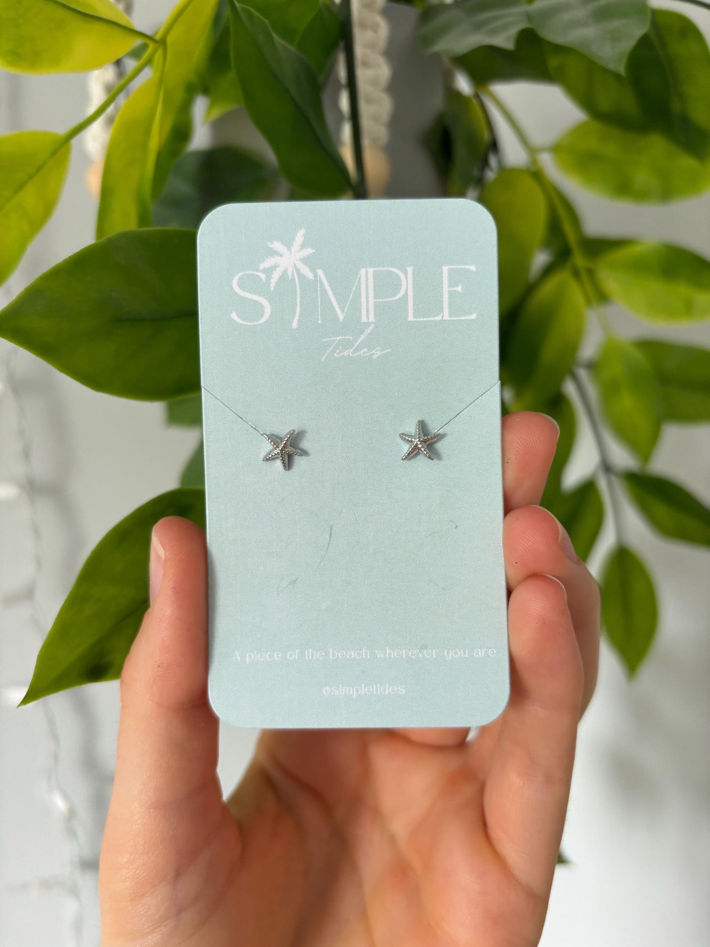 Starfish Stud Earrings