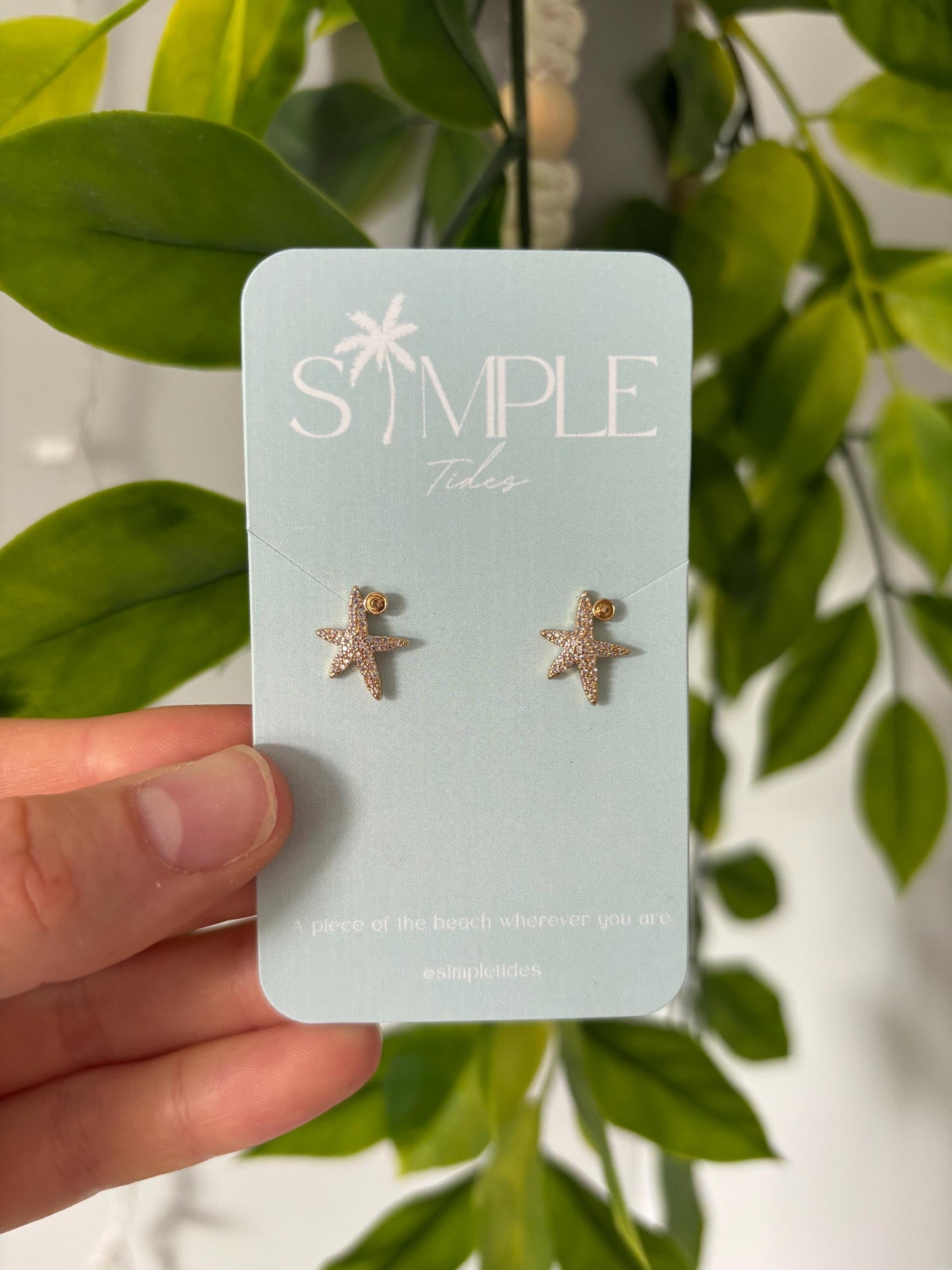 Starfish Stud Earrings