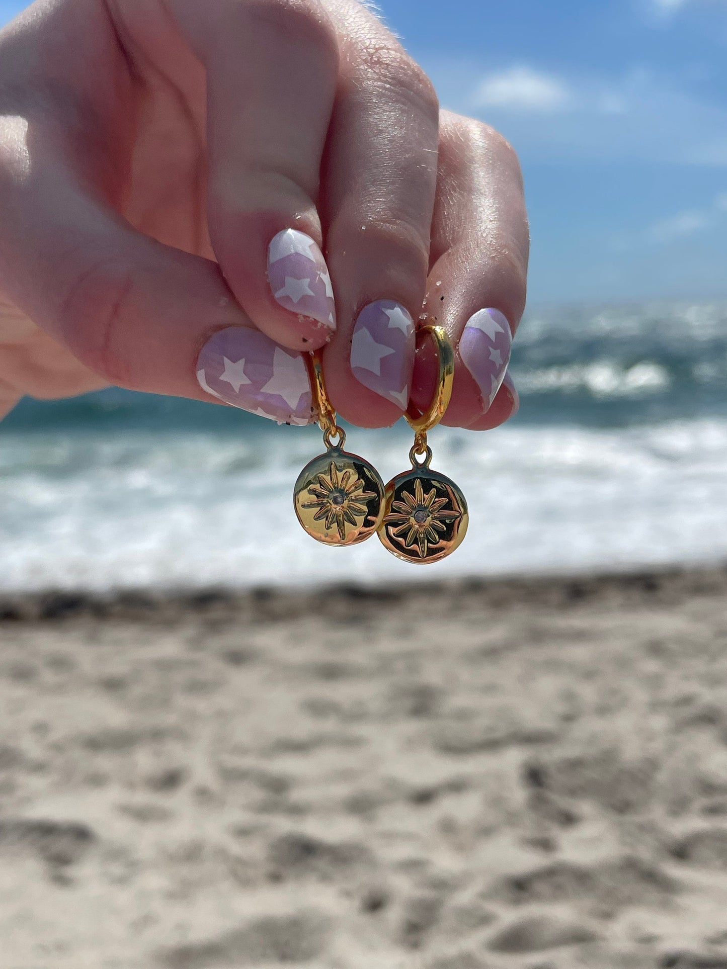 Compass Earrings