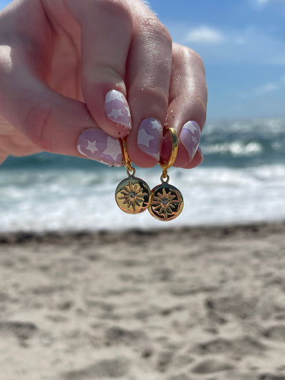 Compass Earrings