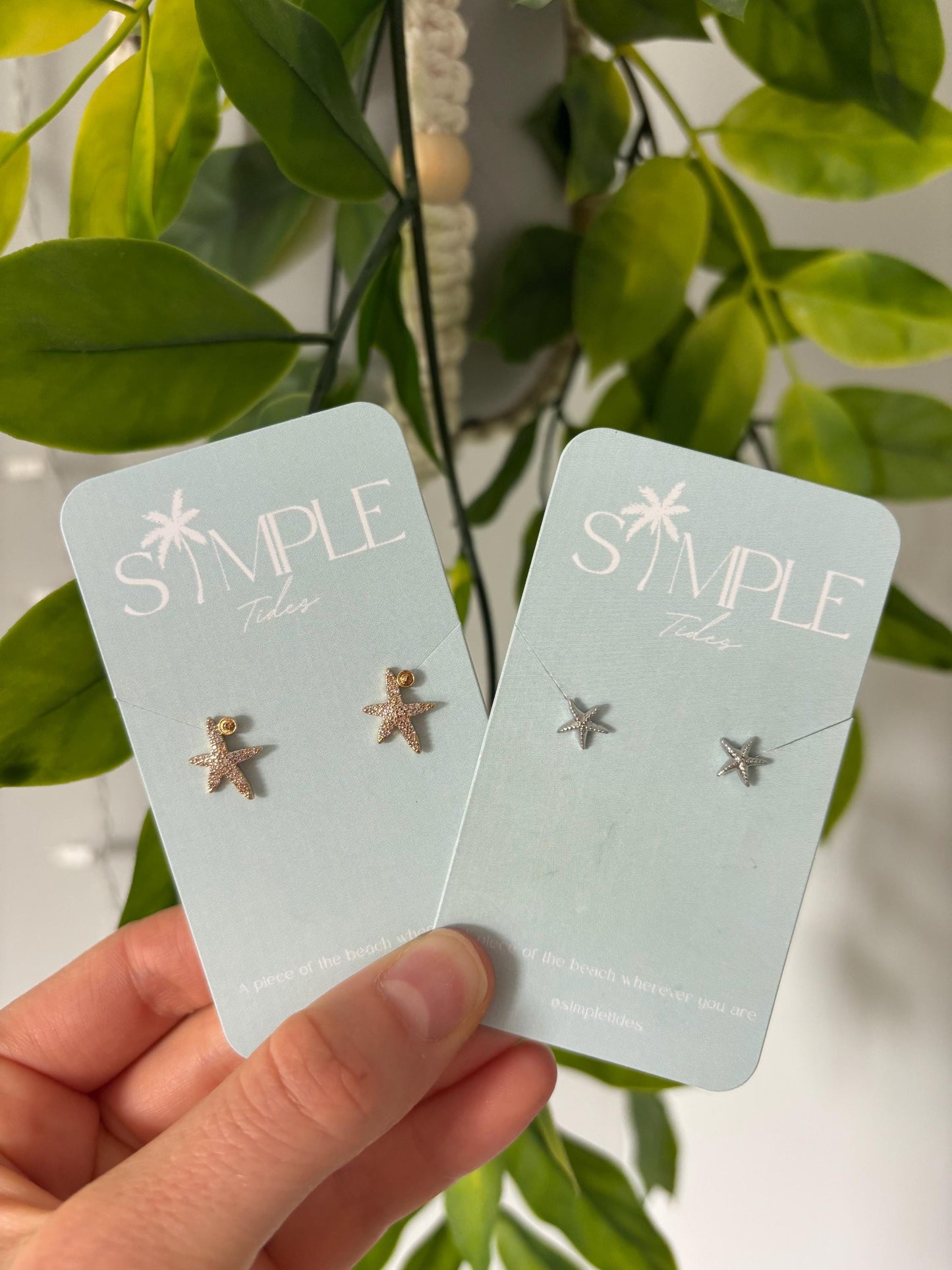 Starfish Stud Earrings