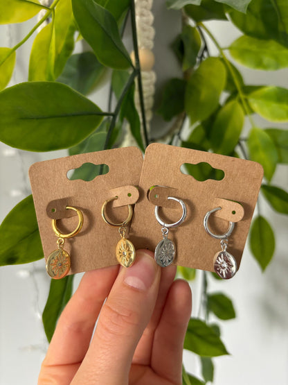 Compass Earrings