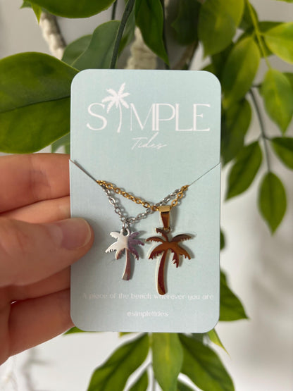 Palm Tree Necklace