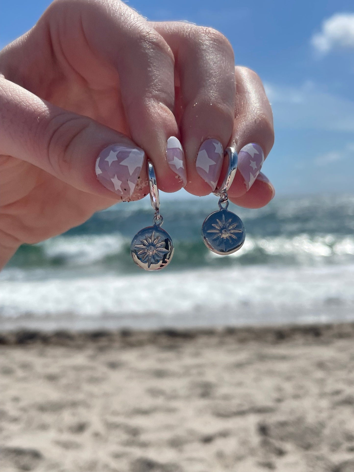 Compass Earrings