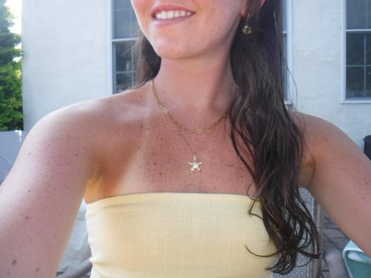 Pearl Star Necklace